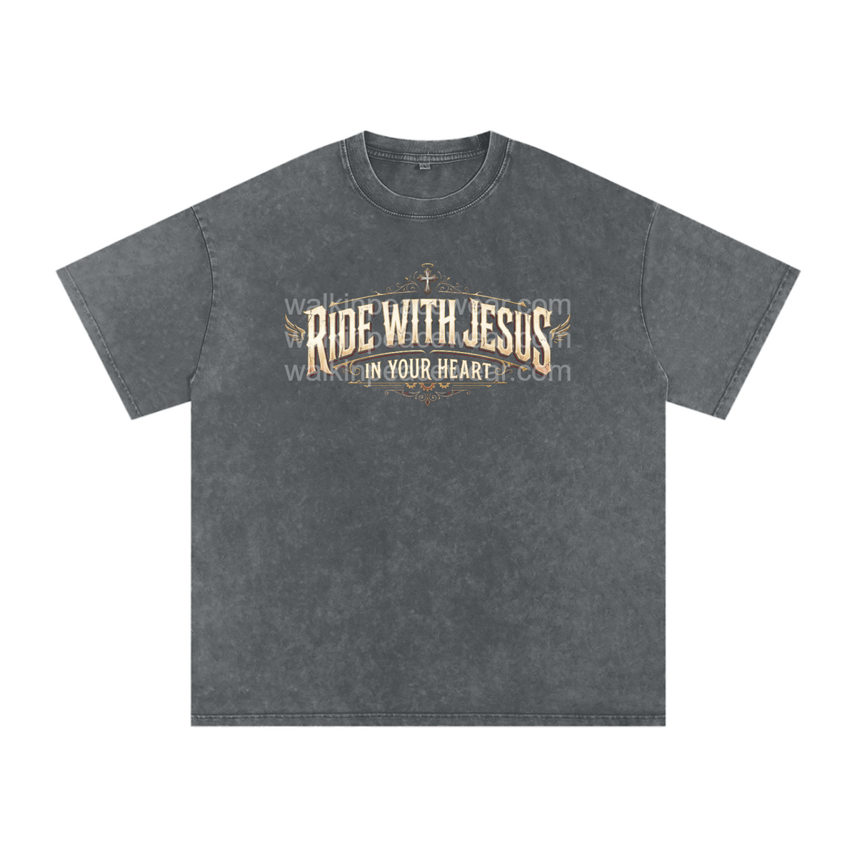 Road with Jesus Oversized Tee