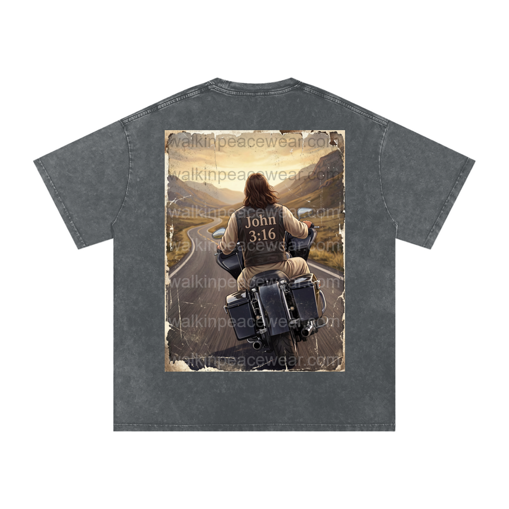 Road with Jesus Oversized Tee