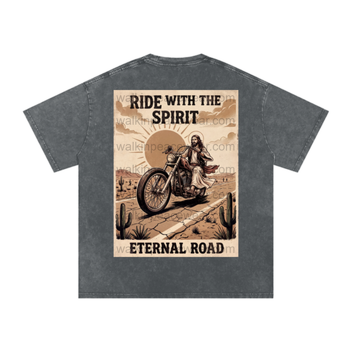 Ride with the Spirit Oversized Tee