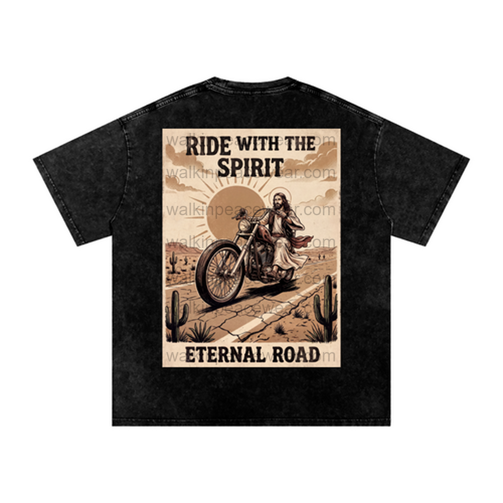 Ride with the Spirit Oversized Tee