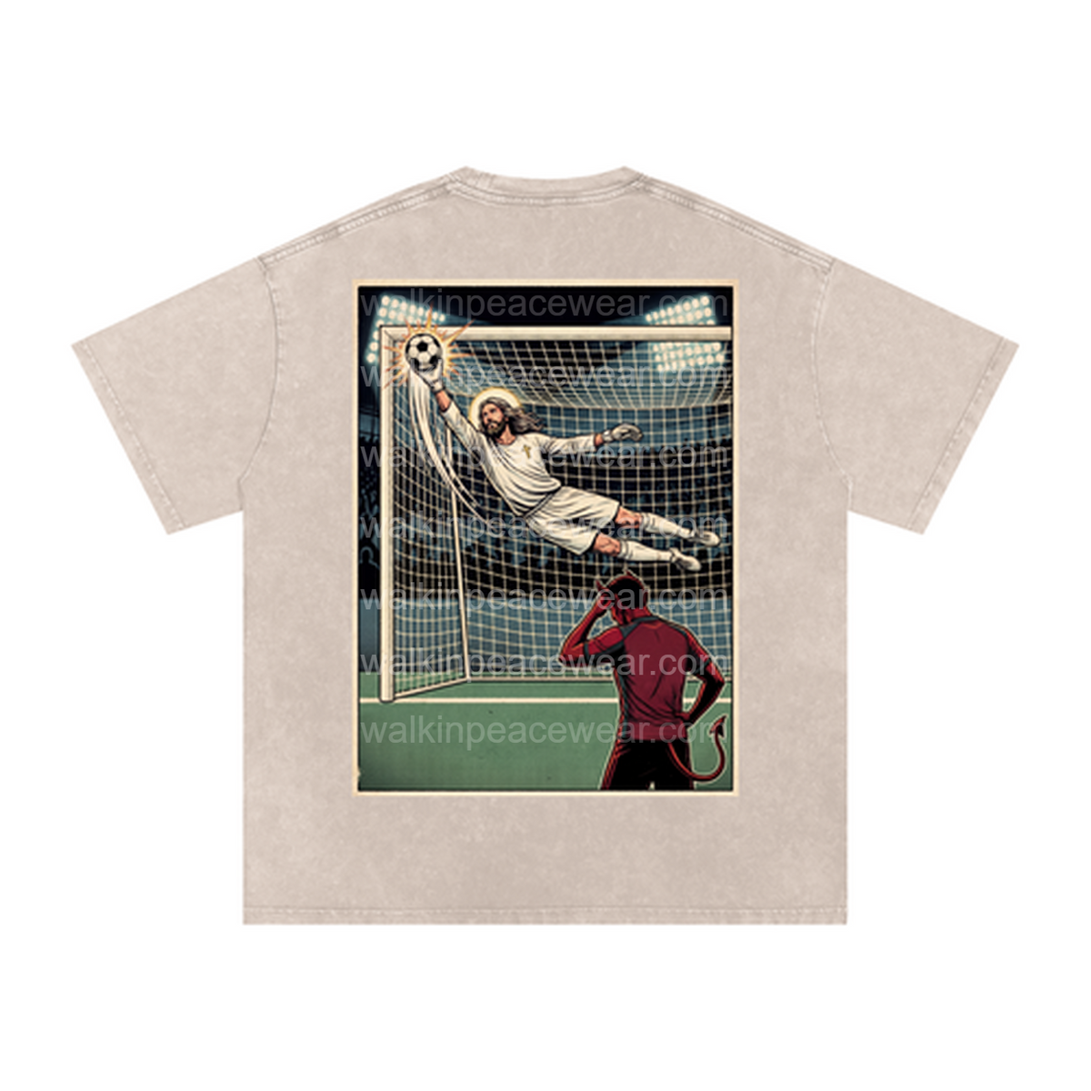 No Goal For evil Oversized Tee