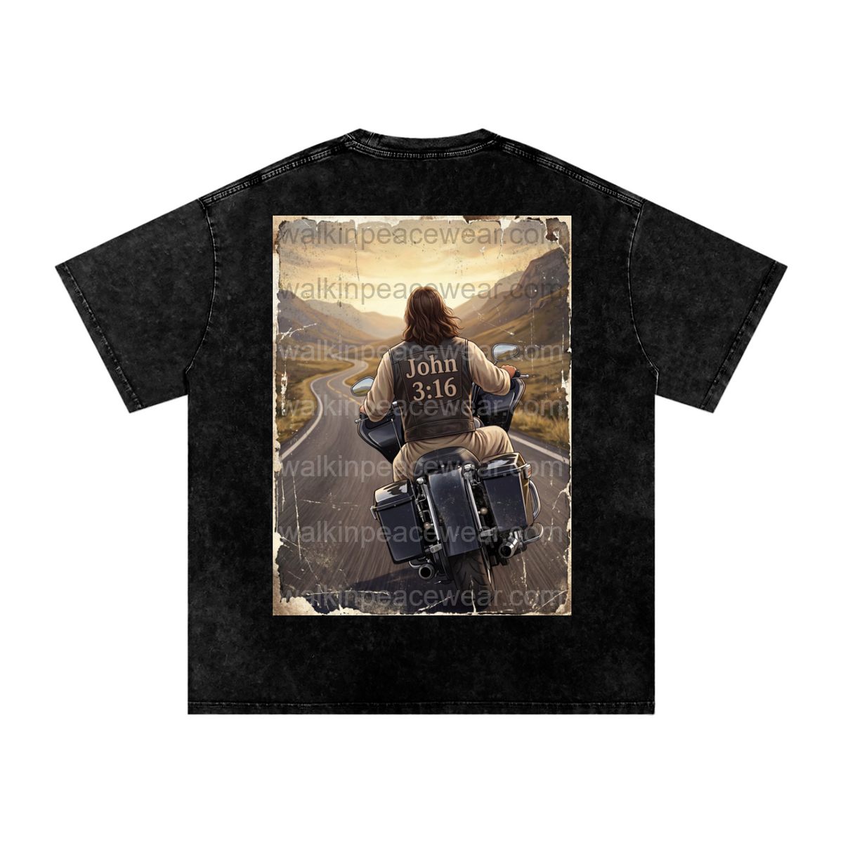 Road with Jesus Oversized Tee