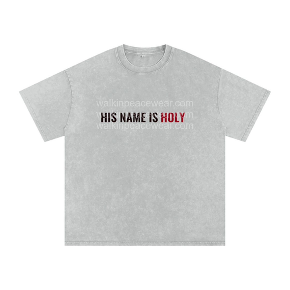 His Name Is Holy Oversized Tee