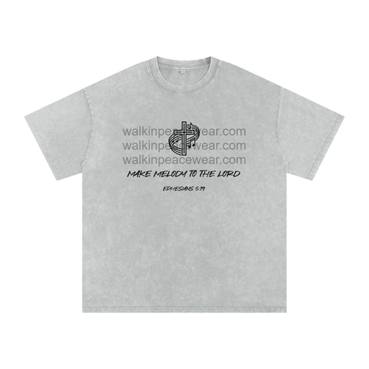 Saxophone Jesus Oversized Tee