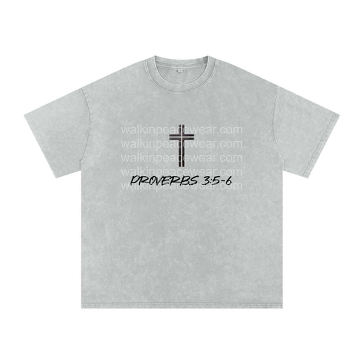 He Will Make Your Paths Straight Oversized Tee
