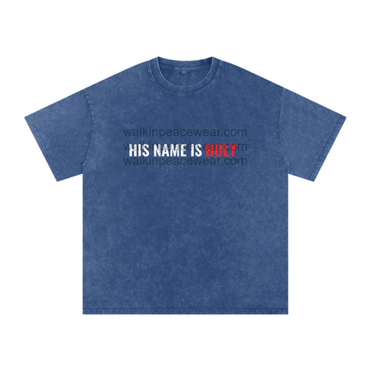 His Name Is Holy Oversized Tee