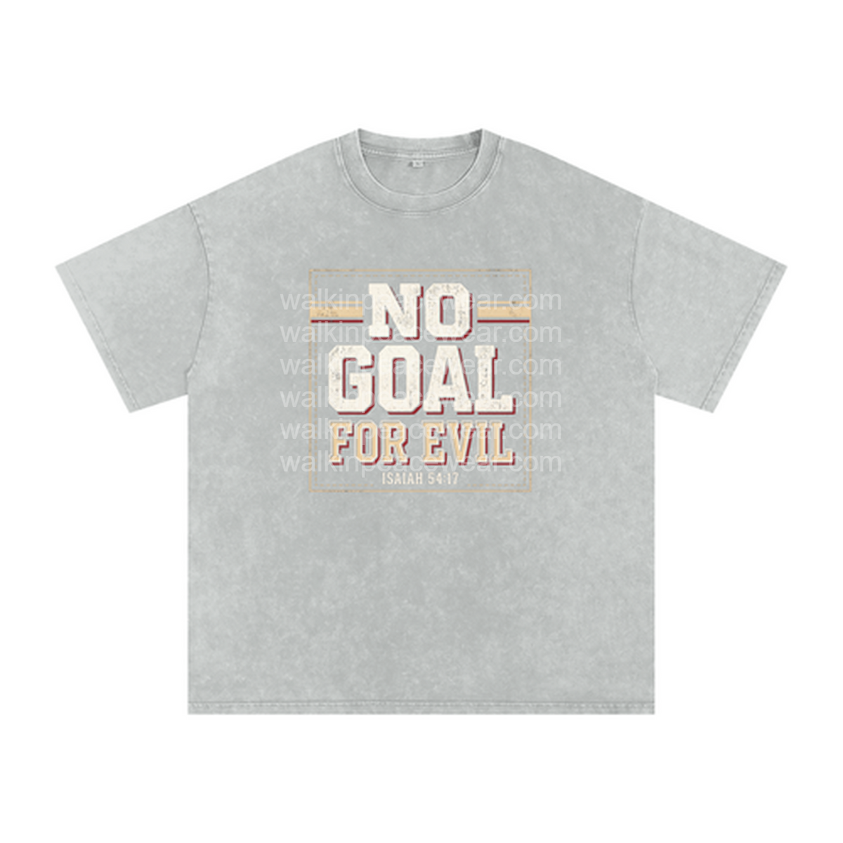 No Goal For evil Oversized Tee