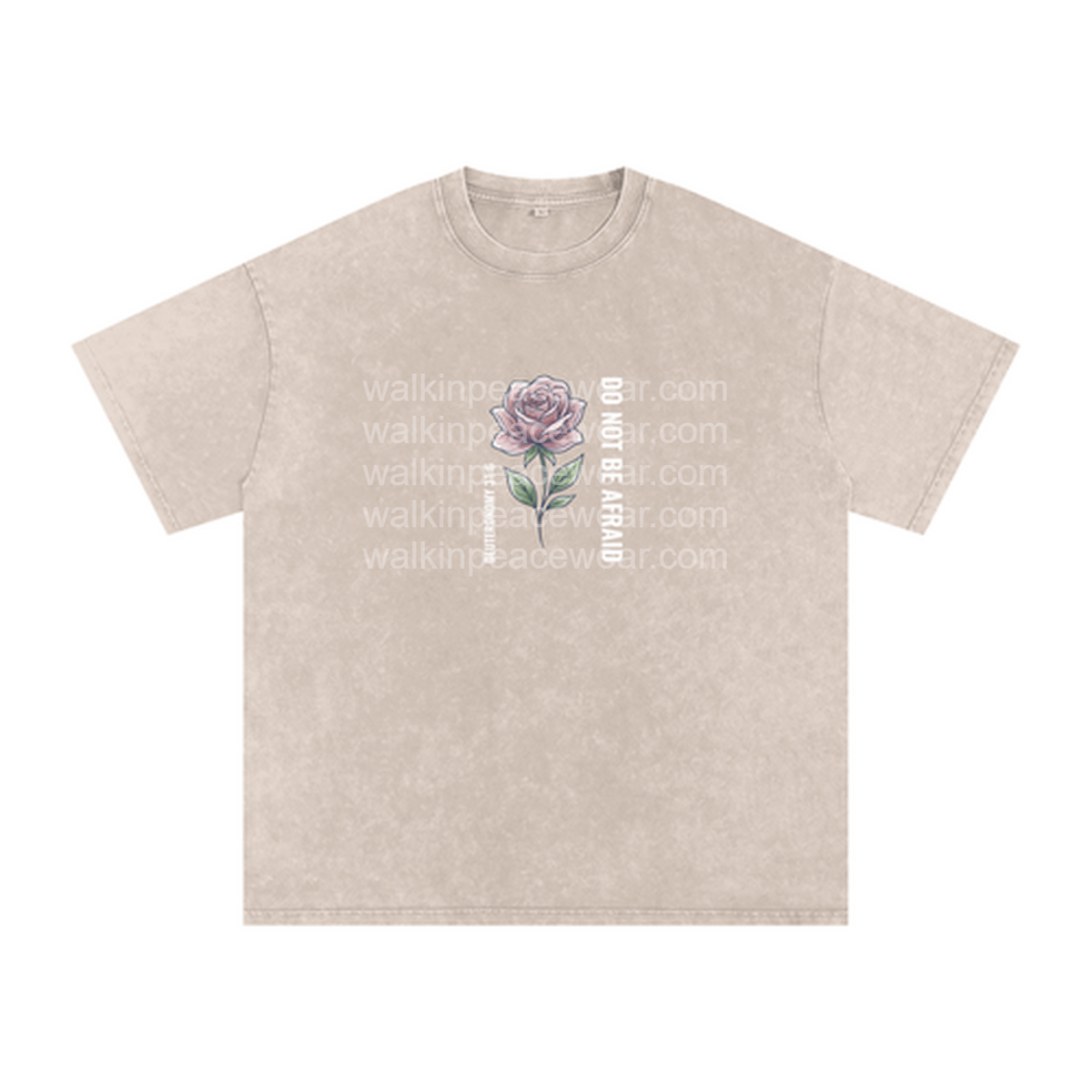 Do Not Be Afraid Oversized Tee