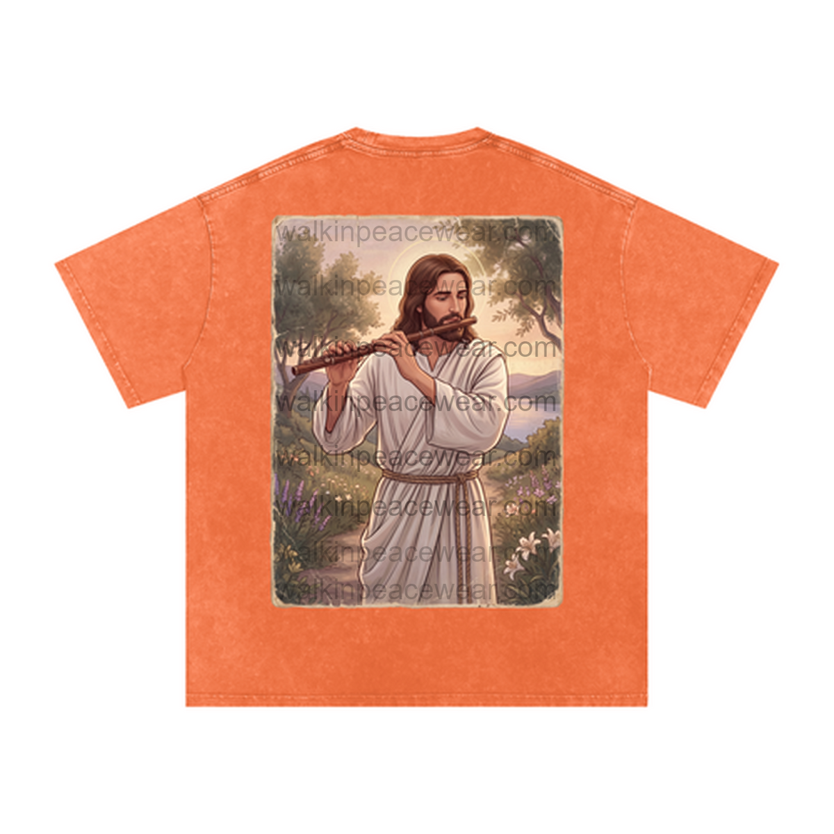 Flute Jesus Oversized Tee