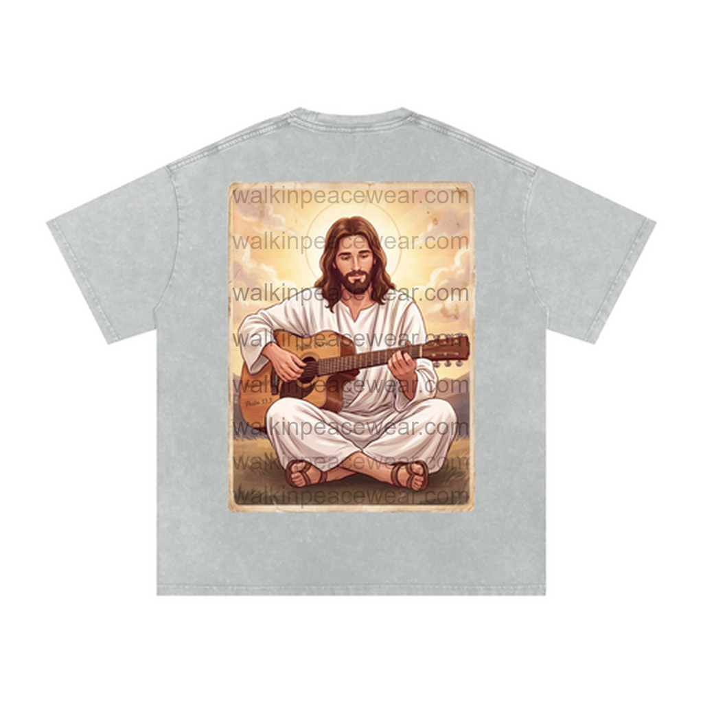 Guitar Jesus Oversized Tee