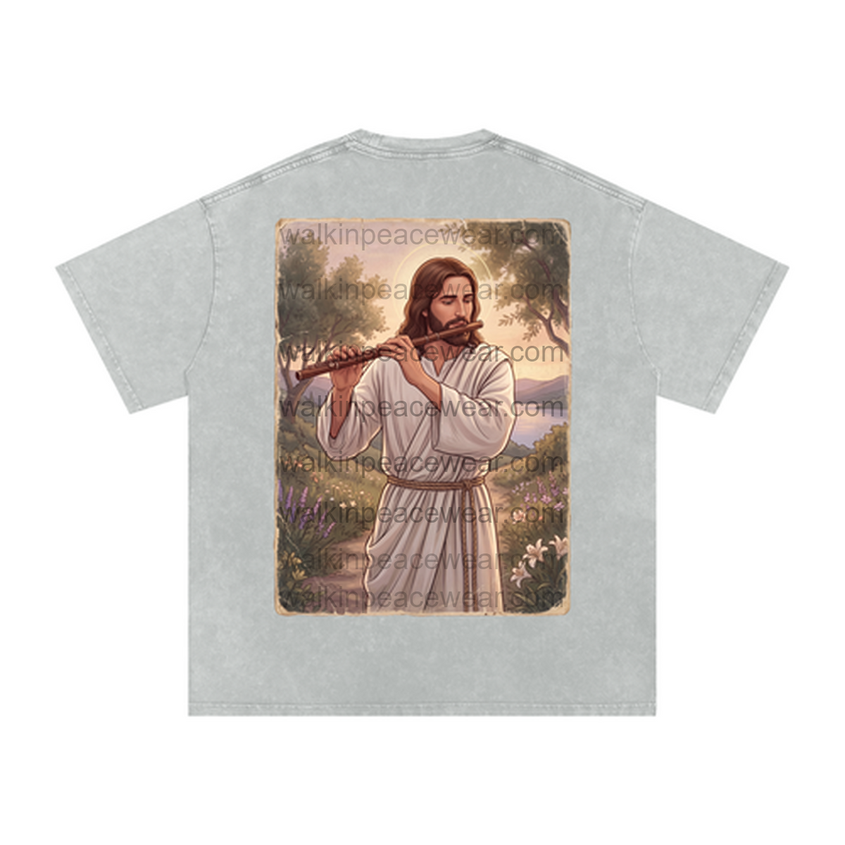 Flute Jesus Oversized Tee