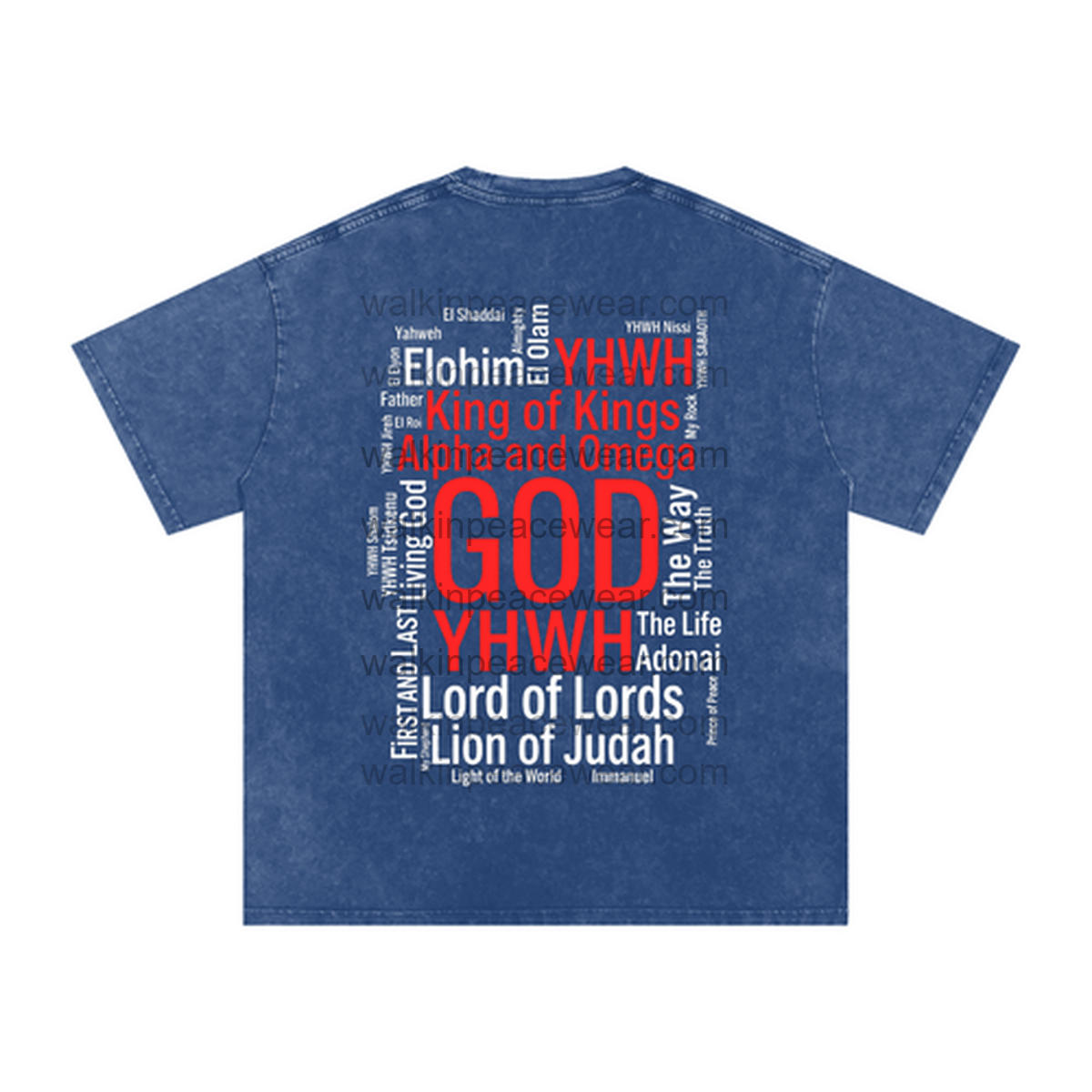 His Name Is Holy Oversized Tee