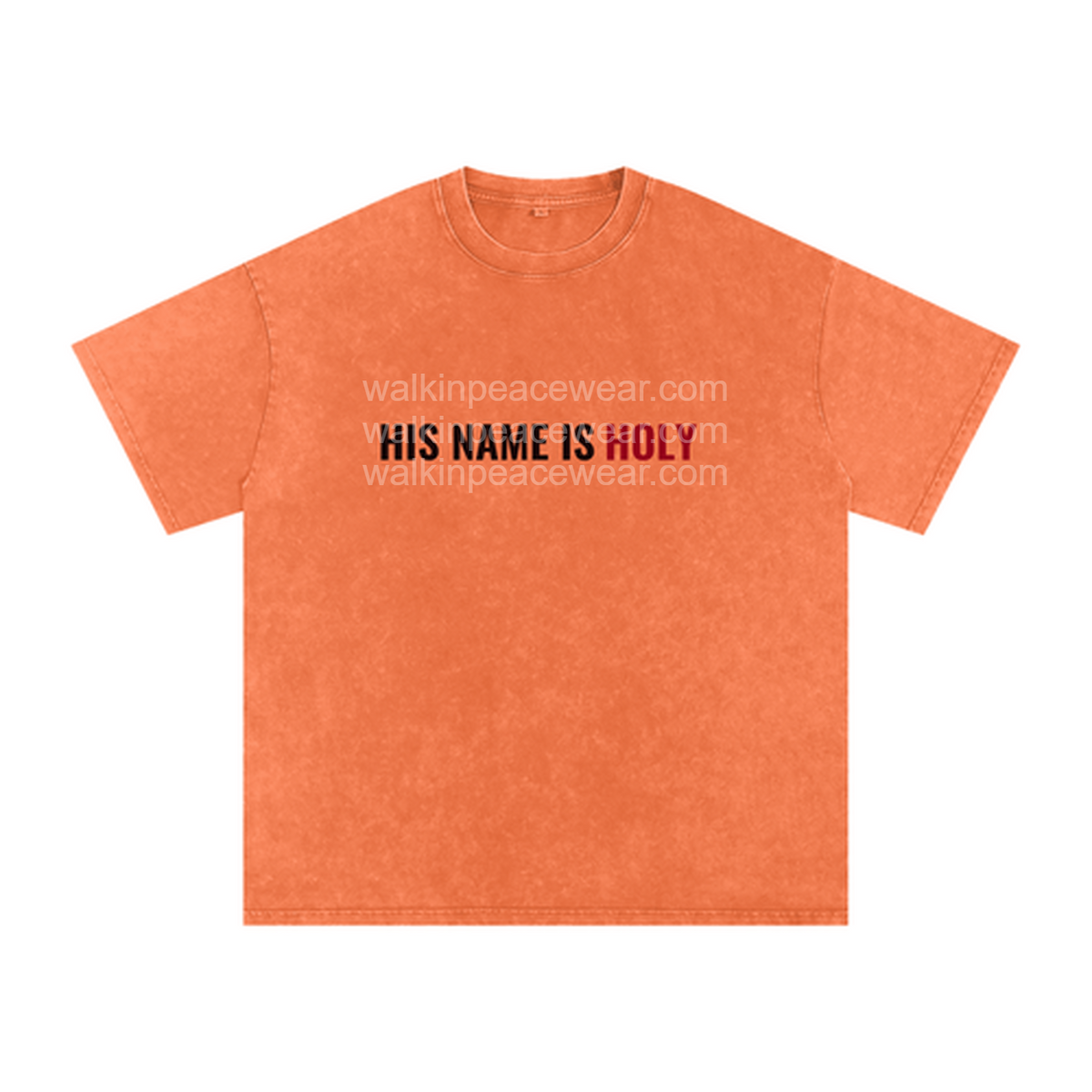 His Name Is Holy Oversized Tee