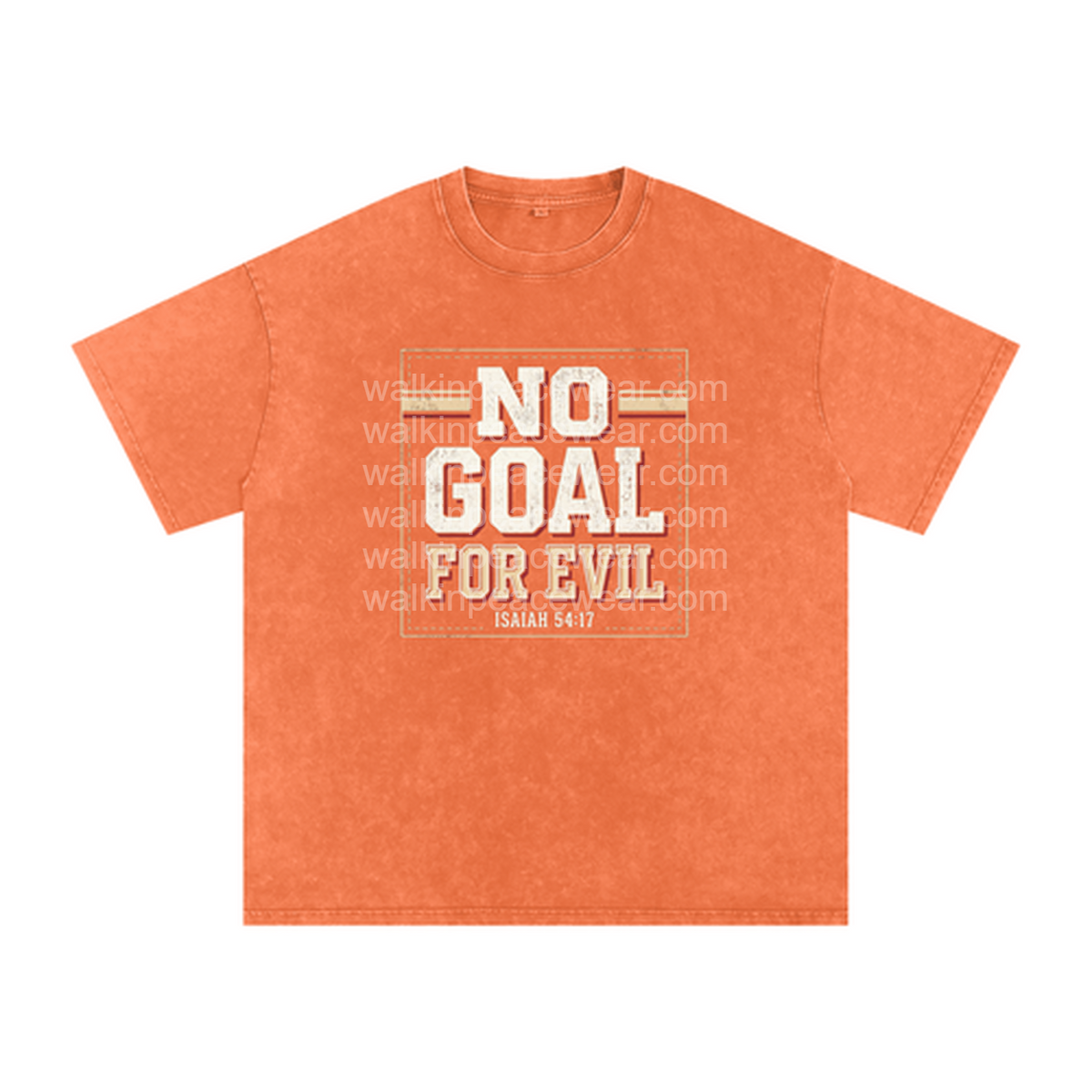 No Goal For evil Oversized Tee