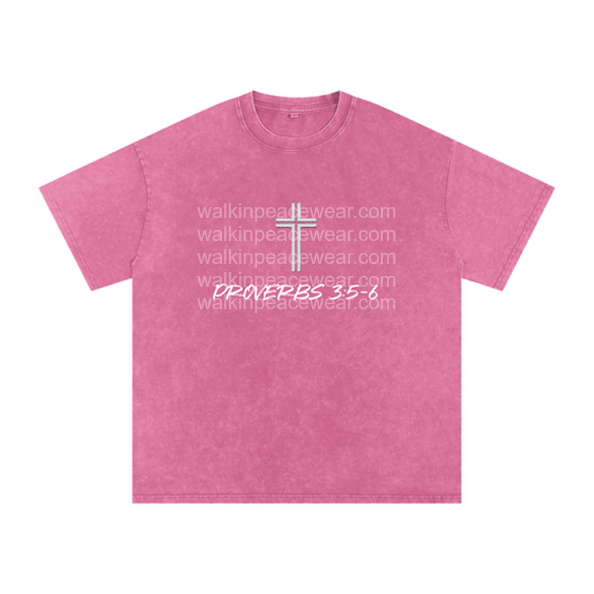 He Will Make Your Paths Straight Oversized Tee