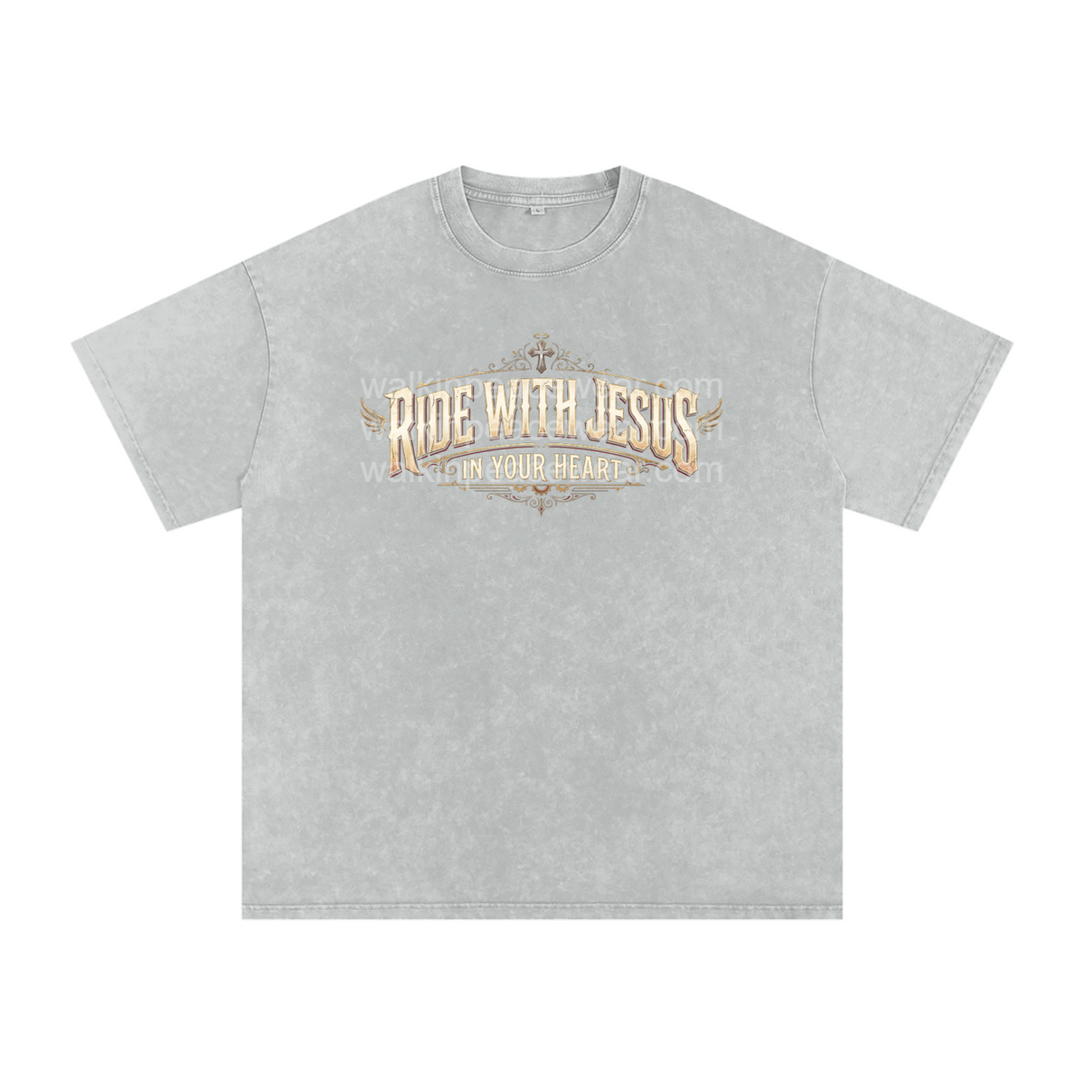 Road with Jesus Oversized Tee