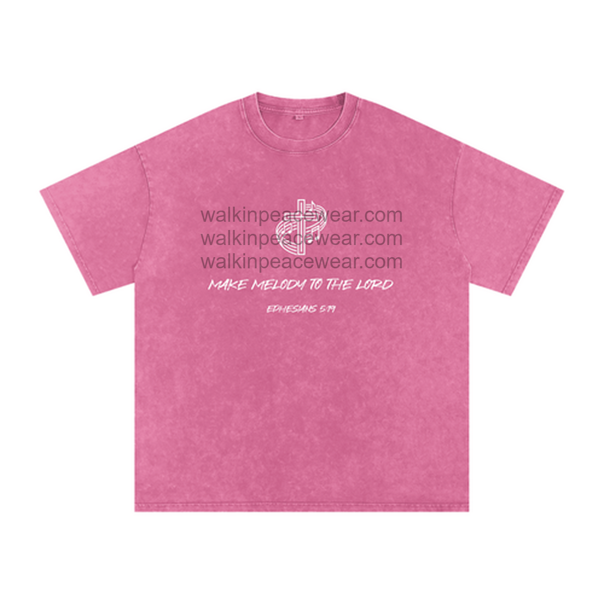 Violin Jesus Oversized Tee