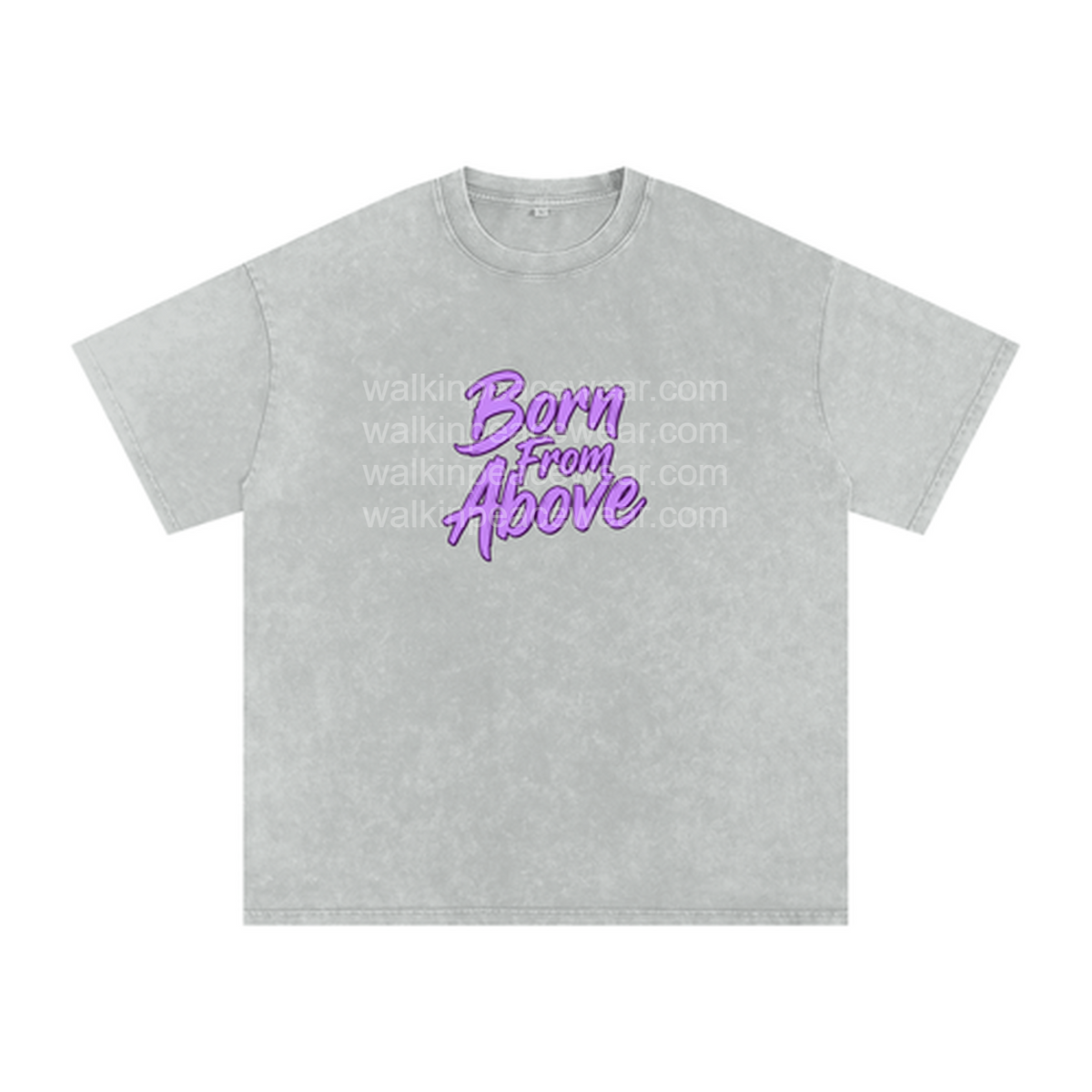 John 3:3 Born From Above Oversized Tee