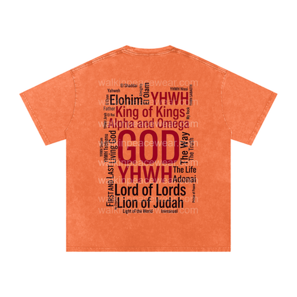 His Name Is Holy Oversized Tee