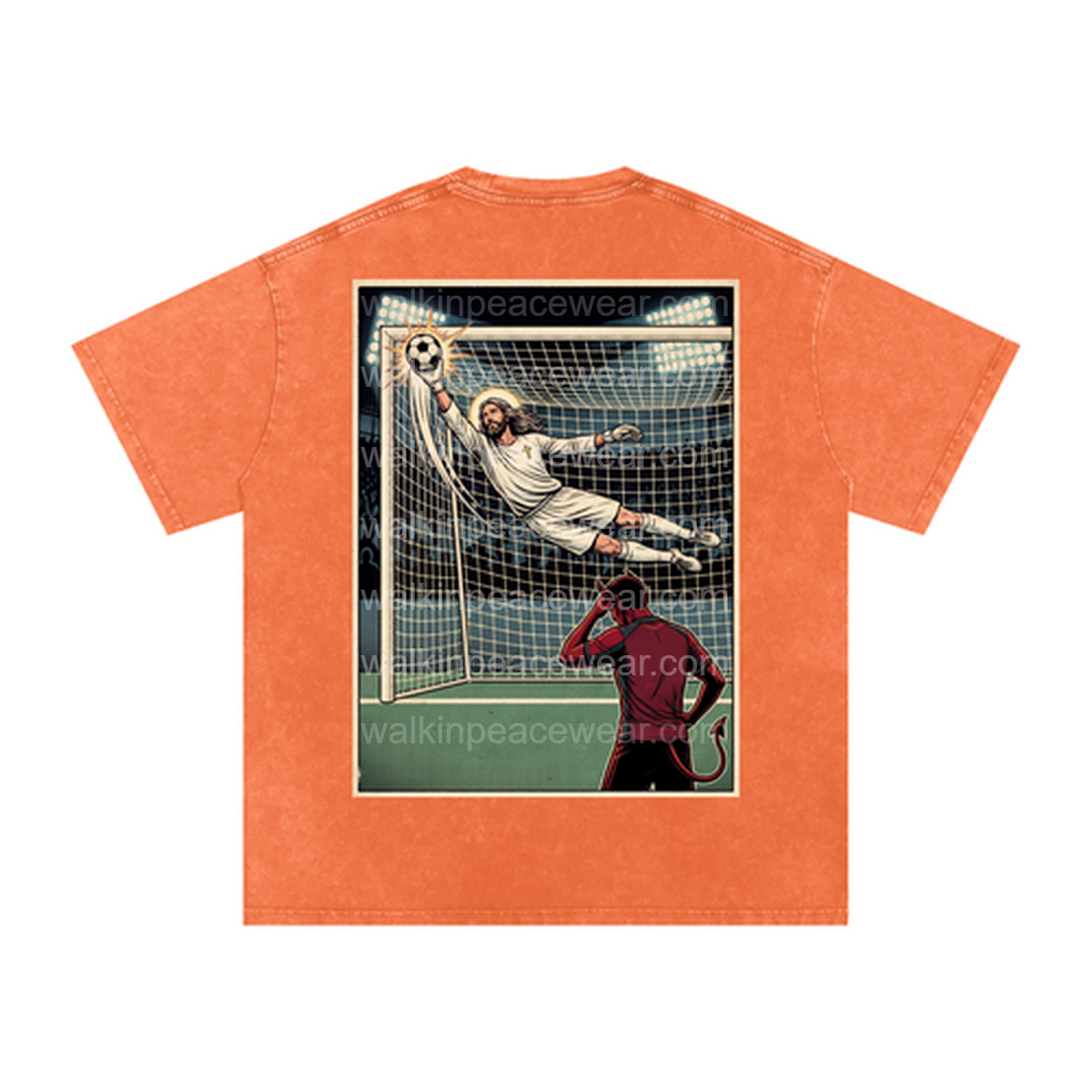 No Goal For evil Oversized Tee