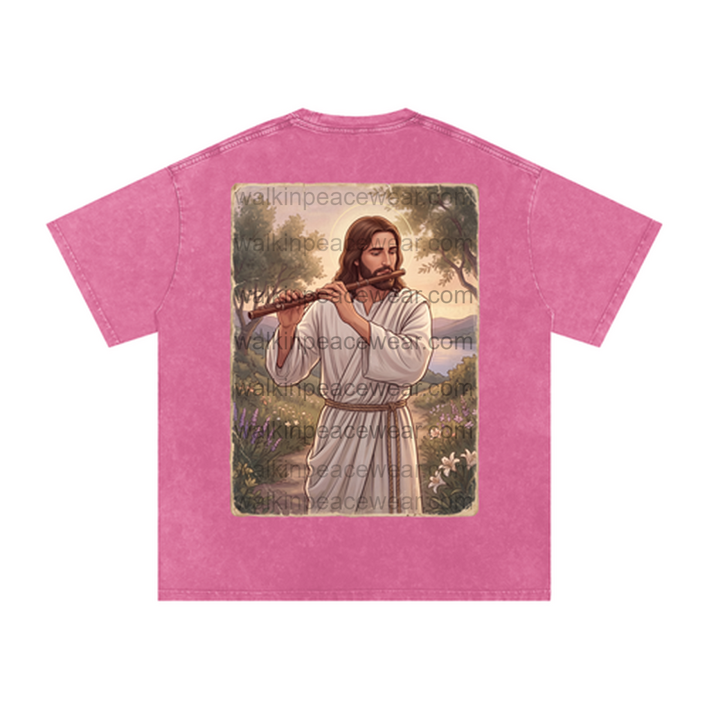 Flute Jesus Oversized Tee