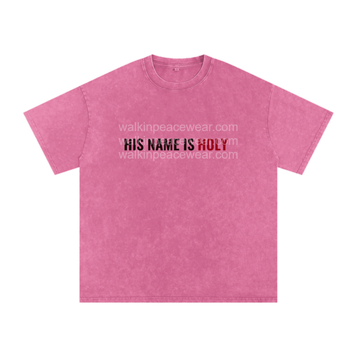 His Name Is Holy Oversized Tee