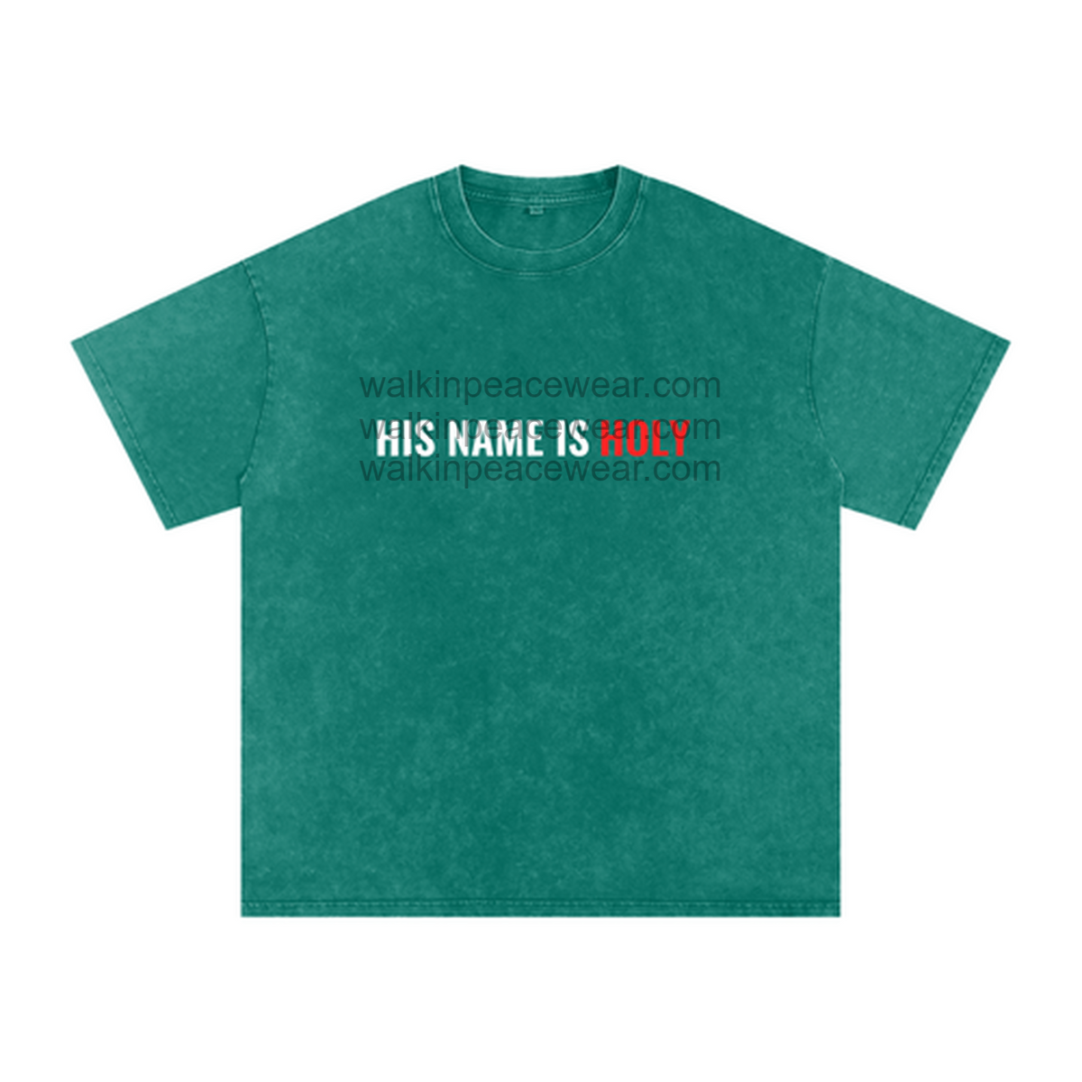 His Name Is Holy Oversized Tee