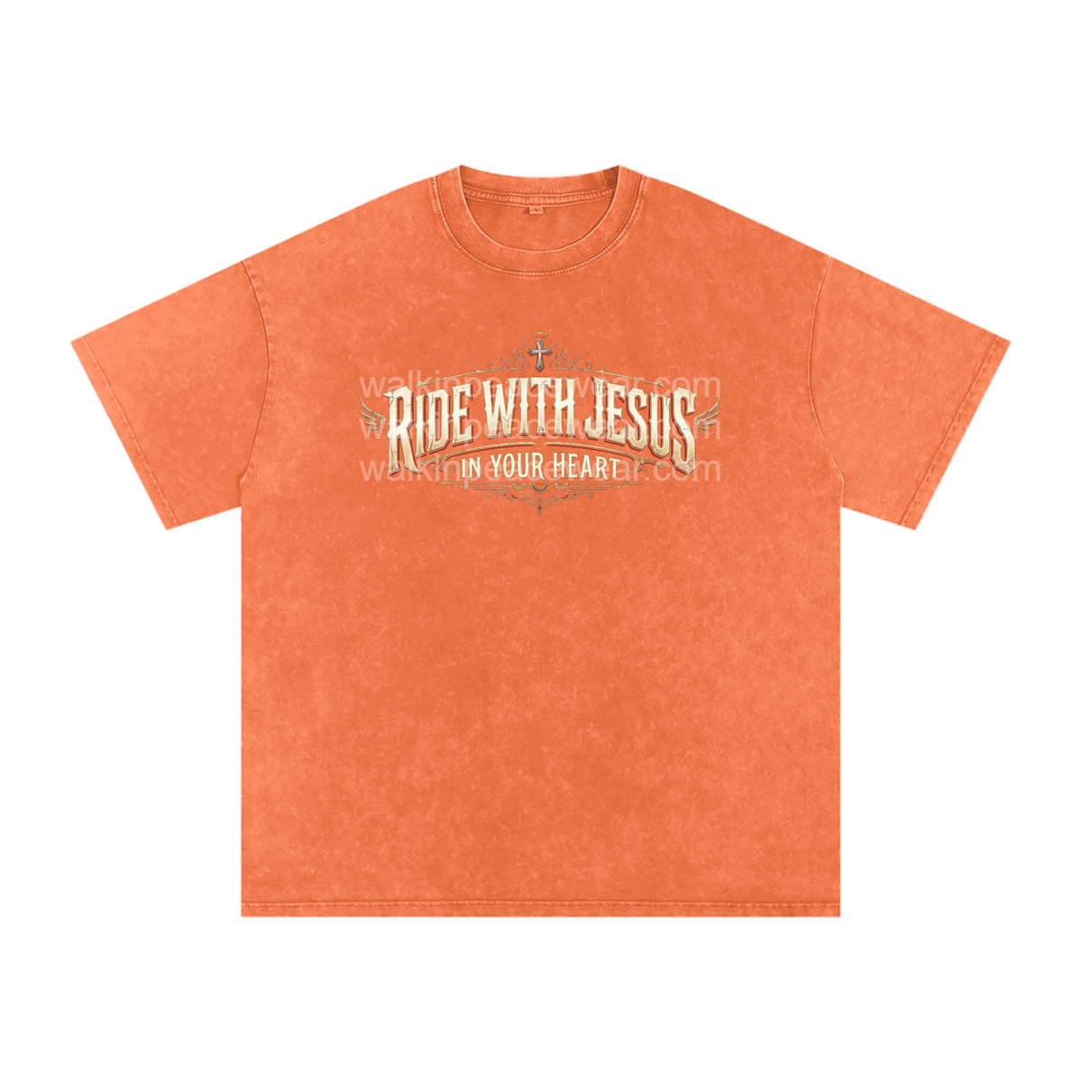 Road with Jesus Oversized Tee