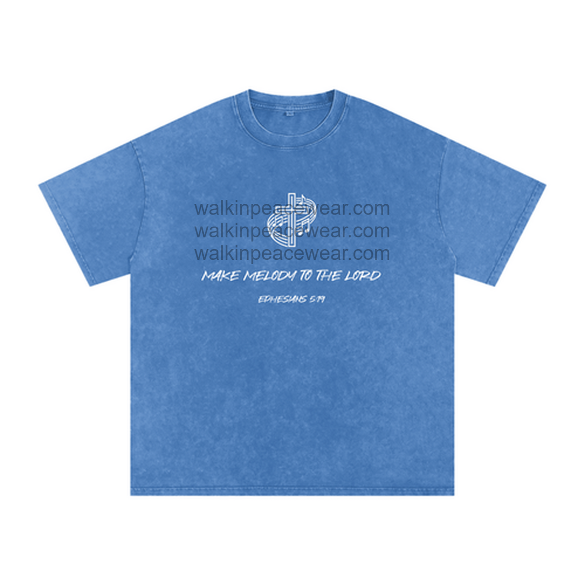 Violin Jesus Oversized Tee