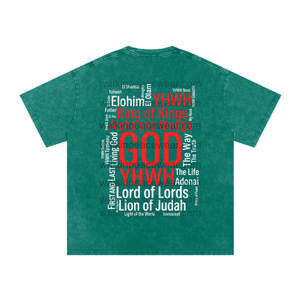 His Name Is Holy Oversized Tee