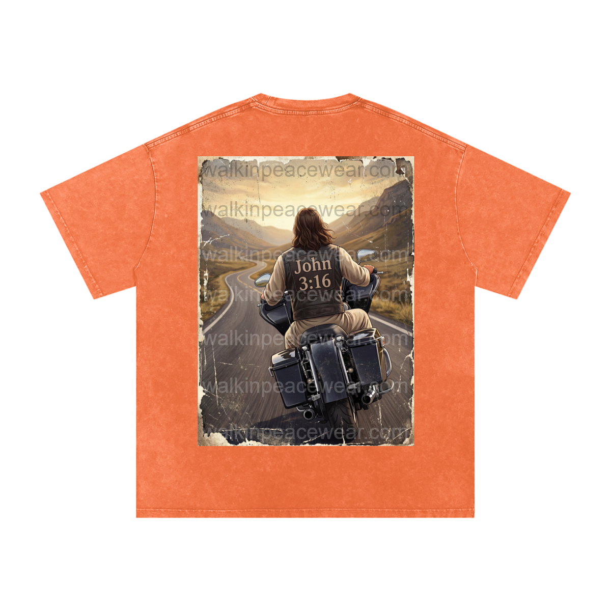 Road with Jesus Oversized Tee