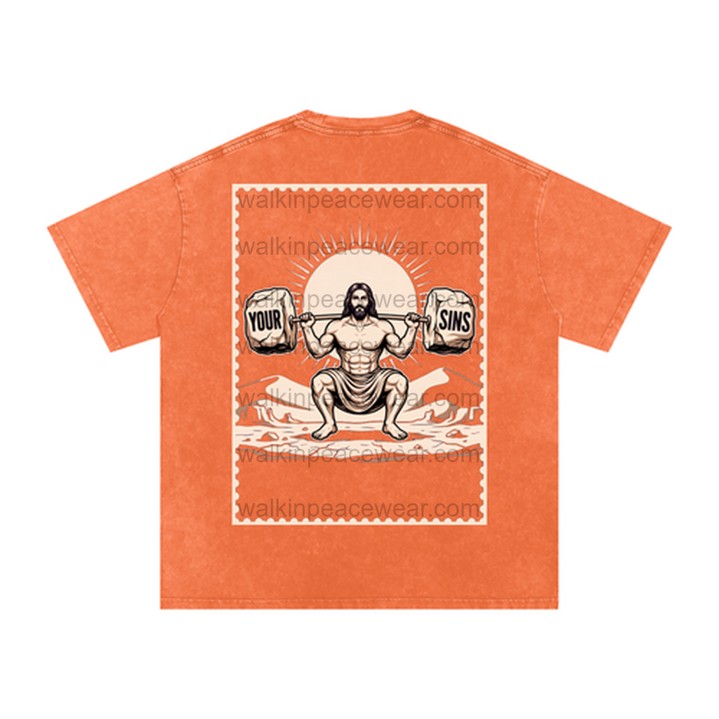 Squat with Jesus Oversized Tee