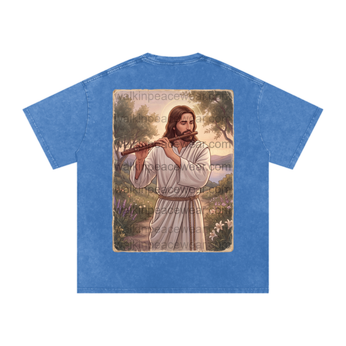 Flute Jesus Oversized Tee