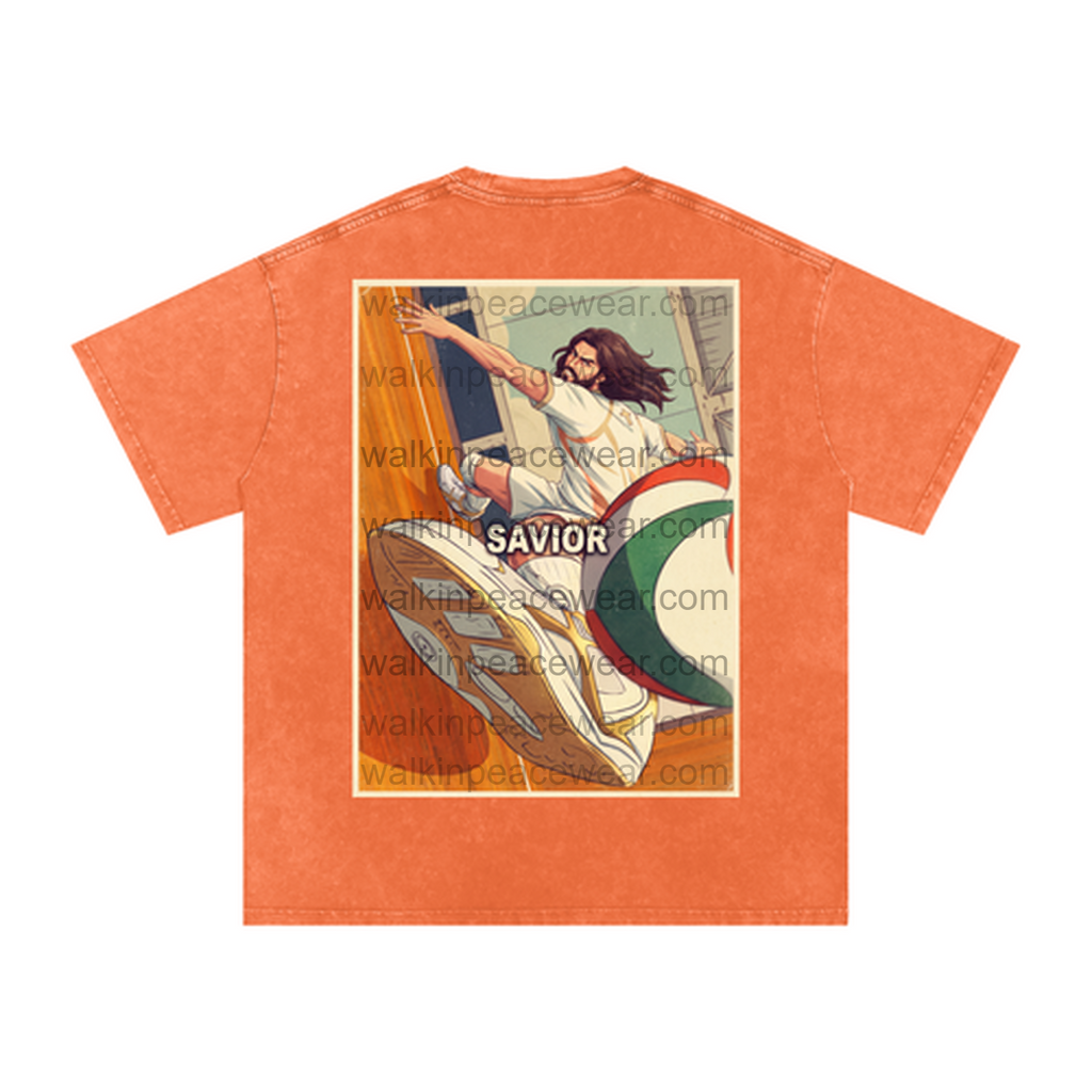Jesus Volleyball Oversized Tee