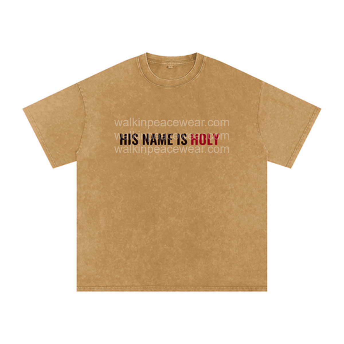 His Name Is Holy Oversized Tee