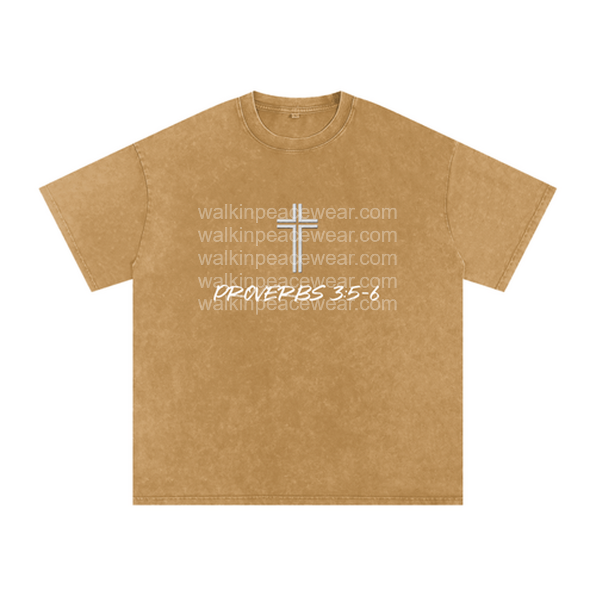 He Will Make Your Paths Straight Oversized Tee