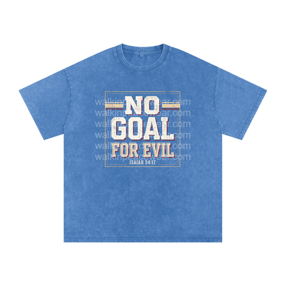 No Goal For evil Oversized Tee