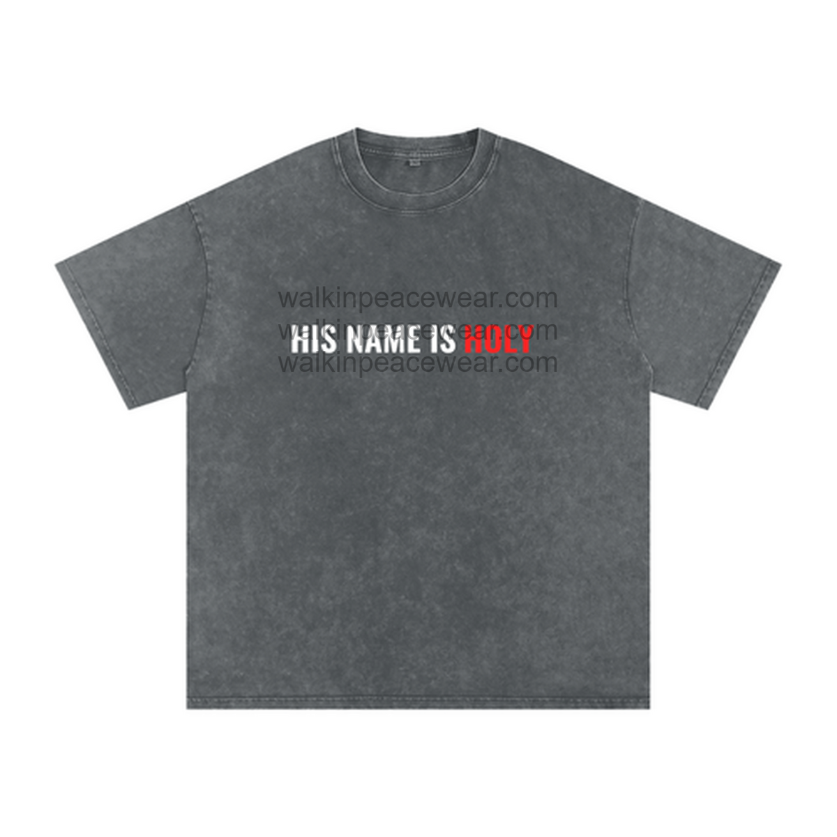 His Name Is Holy Oversized Tee