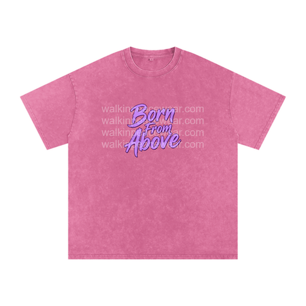John 3:3 Born From Above Oversized Tee