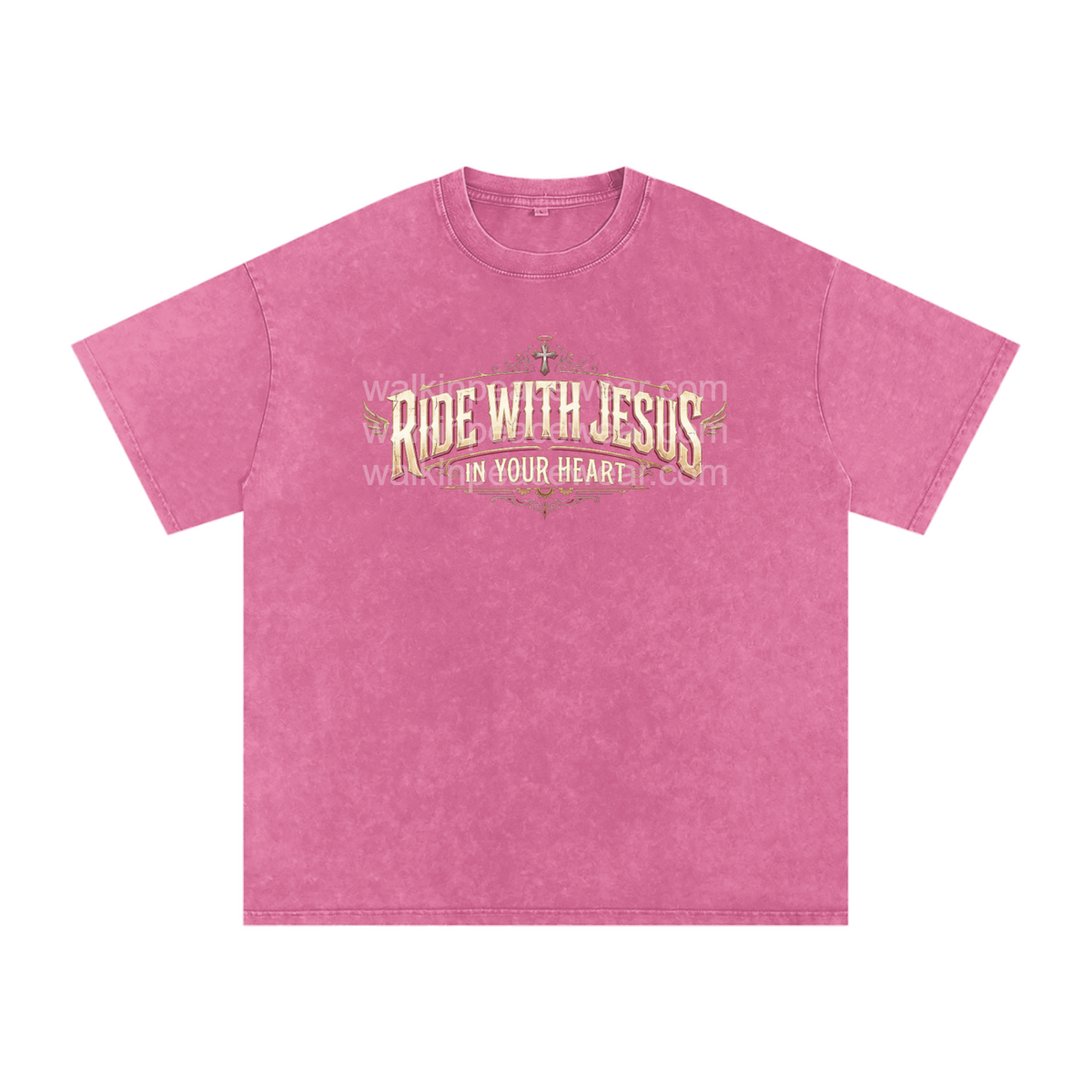 Road with Jesus Oversized Tee